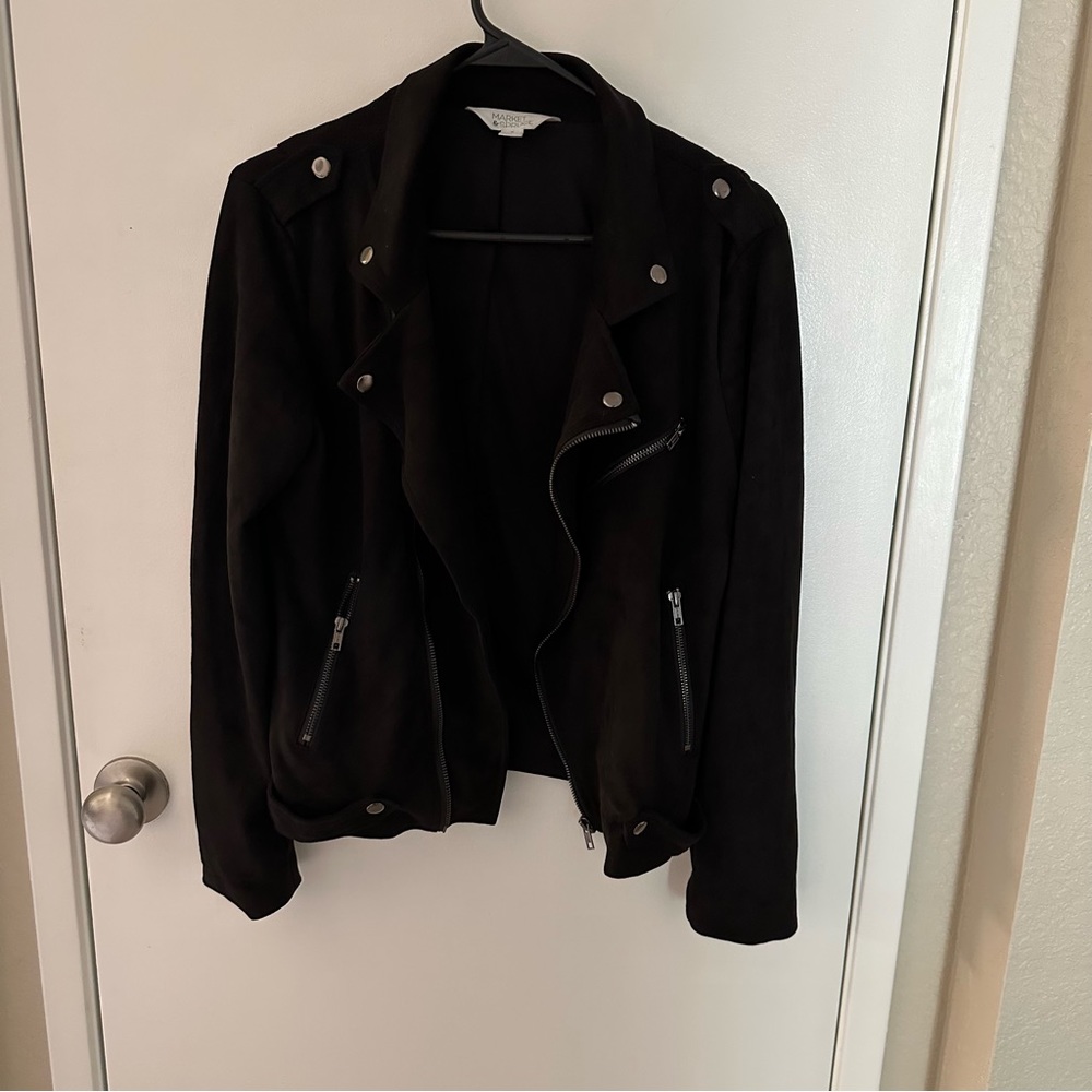 Faux Suede Jacket - image 1